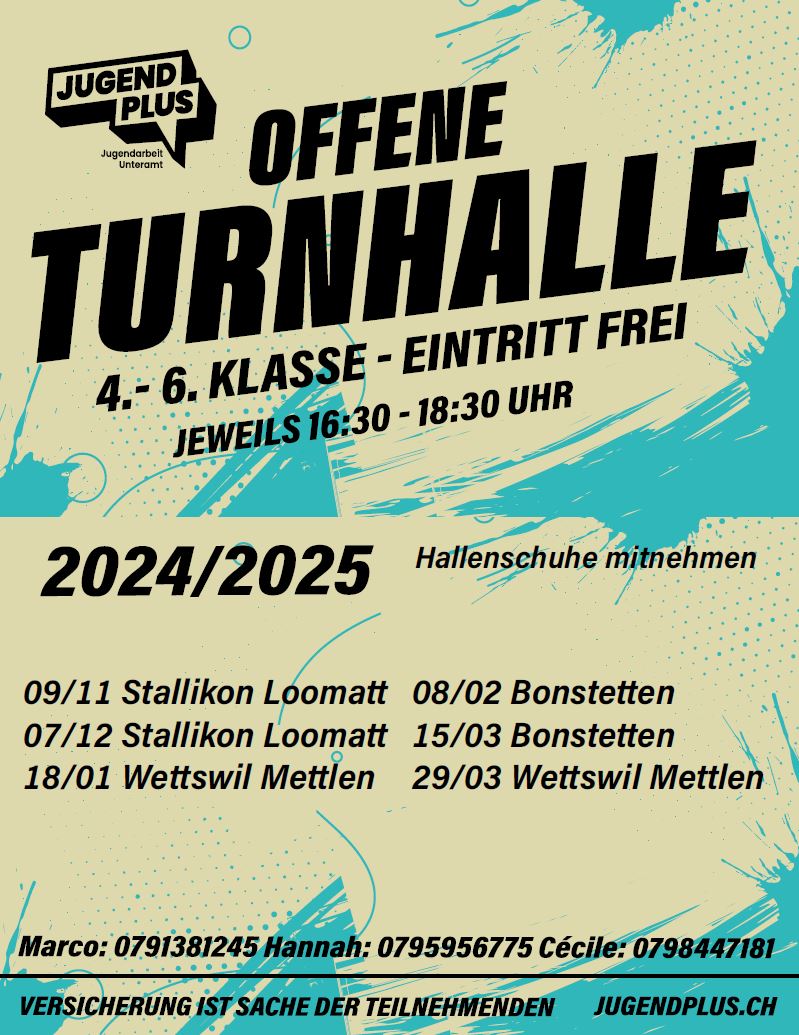 Offene Trunhalle 