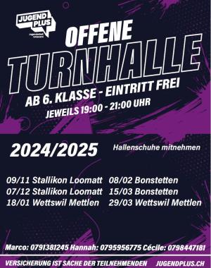 Offene Trunhalle 